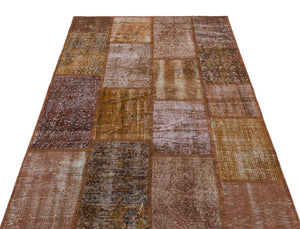 Apex patchwork unique brown 31188 120 x 180 cm