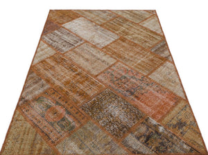 Apex patchwork unique brown 31192 120 x 180 cm