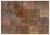 Apex patchwork unique brown 31268 160 x 230 cm