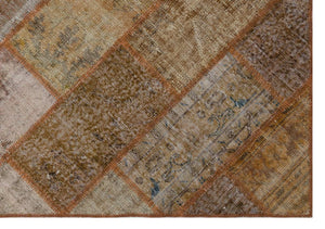 Apex patchwork unique brown 31292 160 x 230 cm