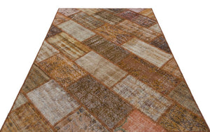 Apex patchwork unique brown 31313 160 x 230 cm