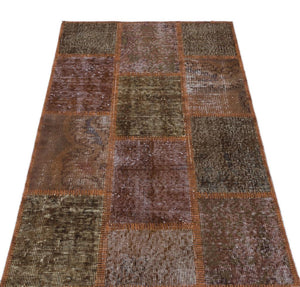 Apex Patchwork Unique Kahve 31418 80 x 150 cm