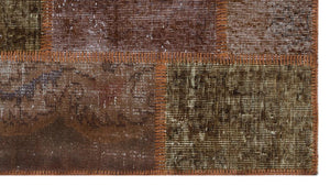 Apex patchwork unique brown 31418 80 x 150 cm