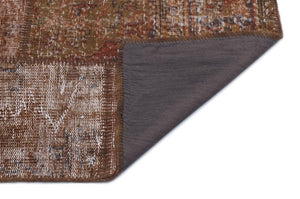 Apex Patchwork Unique Brown 33122 122 x 179 cm