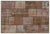 Apex Patchwork Unique Kahve 33122 122 x 179 cm