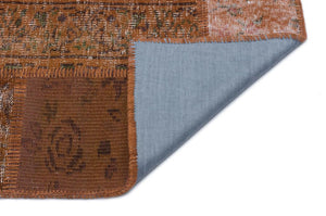Apex Patchwork Unique Kahve 33197 120 x 175 cm