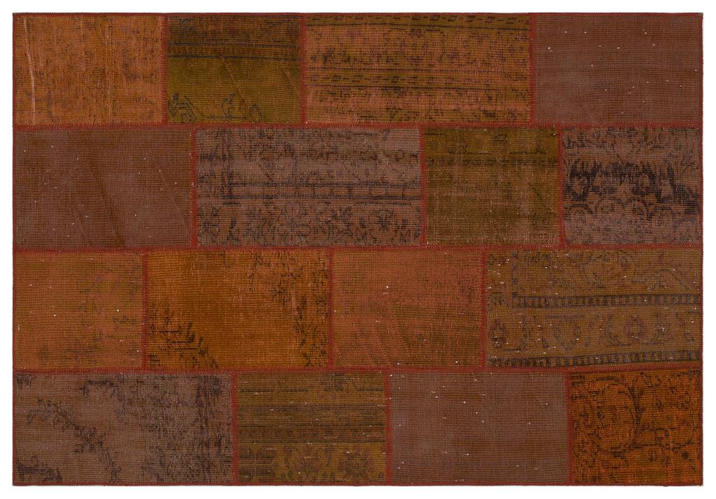 Apex patchwork unique brown 33918 160 x 230 cm