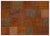 Apex patchwork unique brown 33942 160 x 230 cm
