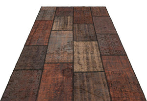 Apex Patchwork Unique Kahve 35459 161 x 231 cm