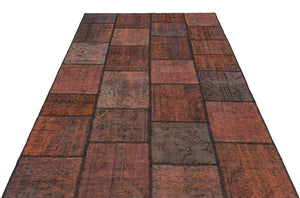 Apex Patchwork Unique Brown 35856 161 x 232 cm
