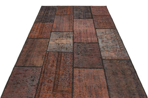 Apex Patchwork Unique Brown 35862 162 x 233 cm