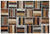 Apex Patchwork Unique Brown 35866 161 x 243 cm