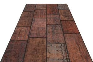 Apex patchwork unique brown 35884 159 x 232 cm