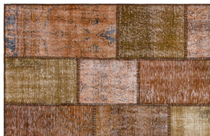 Apex patchwork unique brown 36163 178 x 280 cm