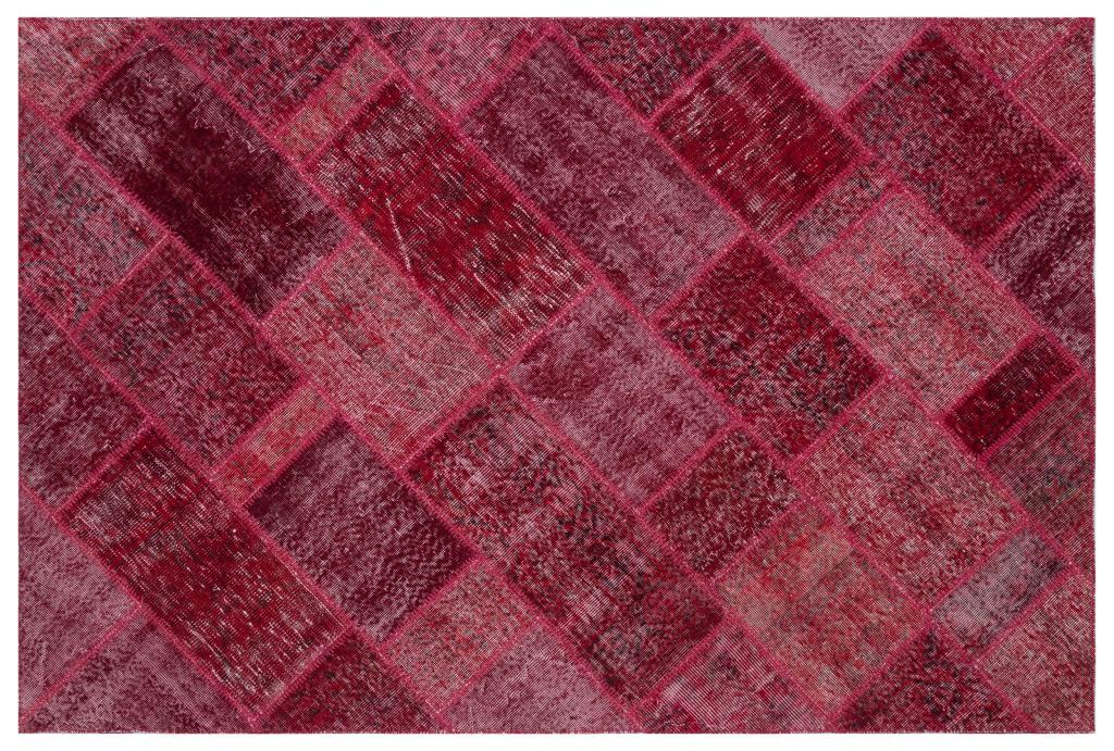 Apex patchwork unique red 31266 160 x 230 cm