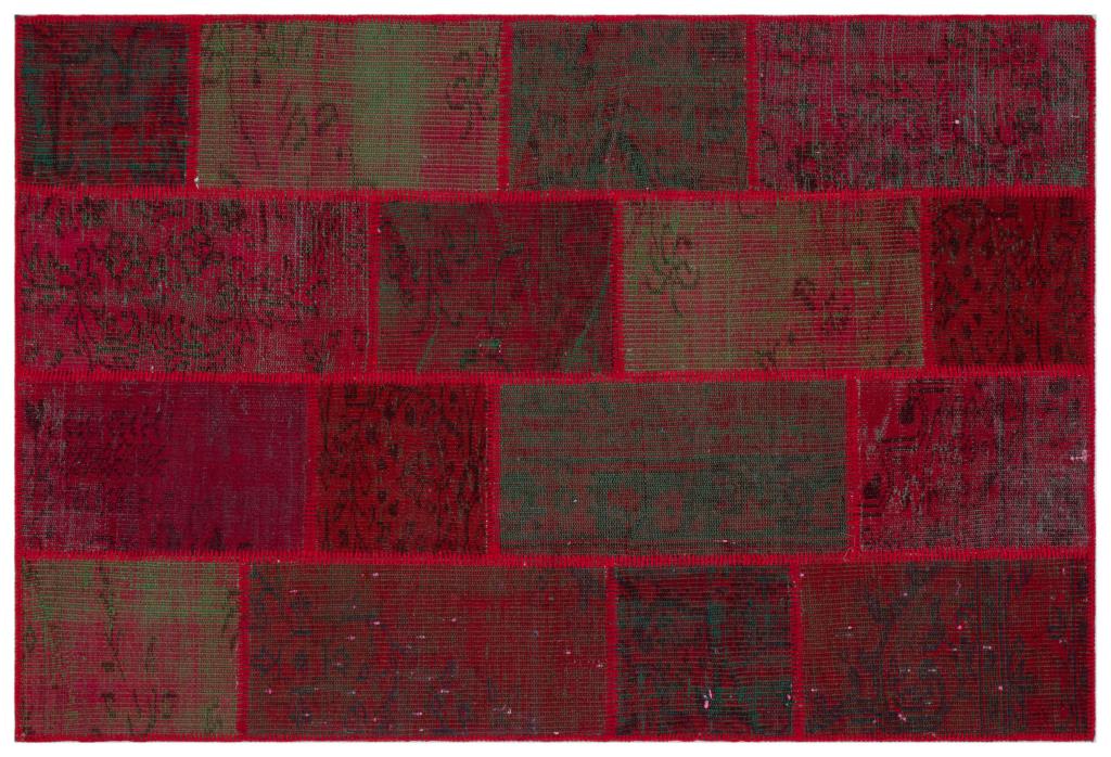 Apex Patchwork Unique Red 33128 120 x 180 cm