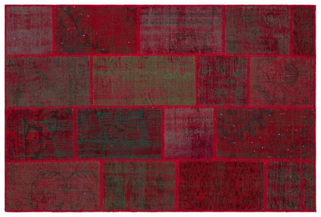 Apex Patchwork Unique Red 33157 120 x 180 cm