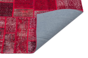 Apex patchwork unique red 33845 79 x 153 cm