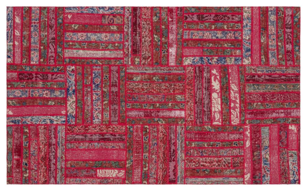 Apex Patchwork Unique Red 33854 122 x 200 cm