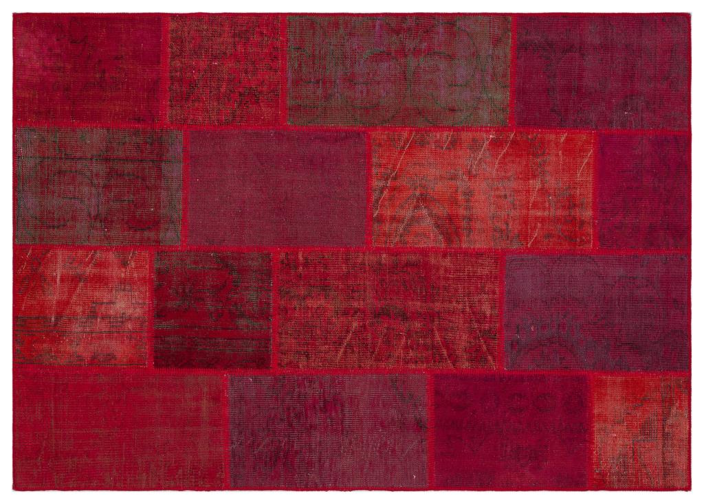 Apex patchwork unique red 33925 160 x 230 cm