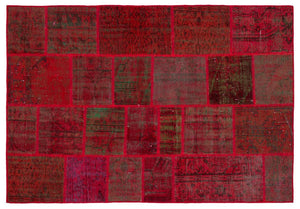Apex Patchwork Unique Kırmızı 34207 156 x 228 cm
