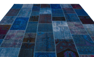 Apex Patchwork Unique Blue 20253 270 x 364 cm