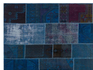 Apex Patchwork Unique Blue 20253 270 x 364 cm