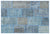 Apex Patchwork Unique Blue 31154 120 x 180 cm