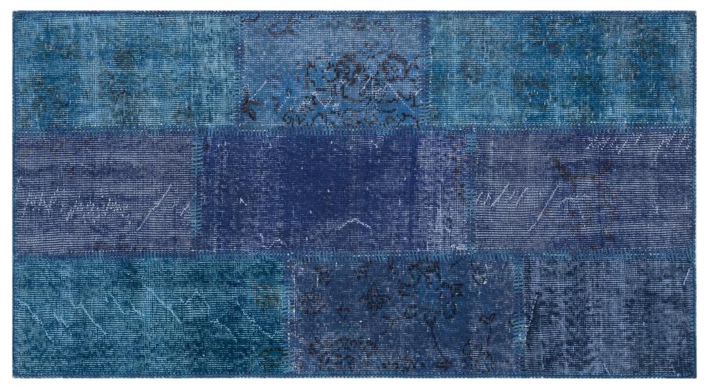 Apex Patchwork Unique Blue 31431 80 x 150 cm