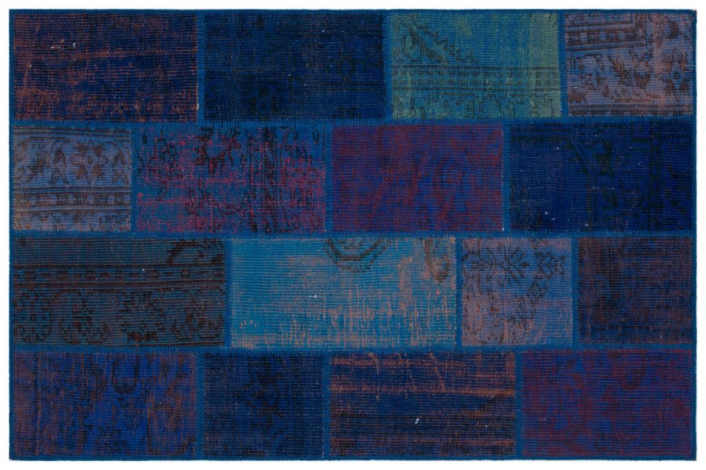 Apex Patchwork Unique Blue 33135 120 x 180 cm