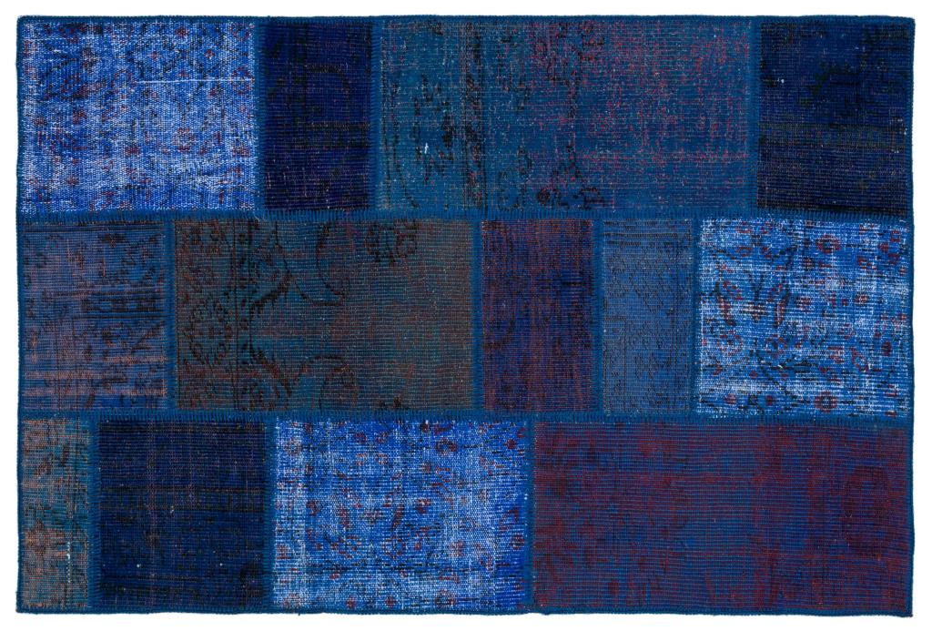 Apex Patchwork Unique Blue 34150 118 x 177 cm