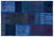 Apex Patchwork Unique Blue 34150 118 x 177 cm