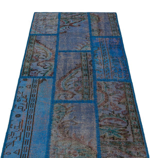 Apex Patchwork Unique Blue 35550 82 x 151 cm