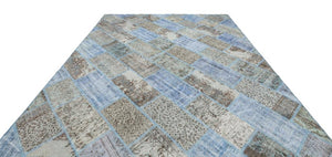 Apex Patchwork Unique Blue 36229 282 x 317 cm