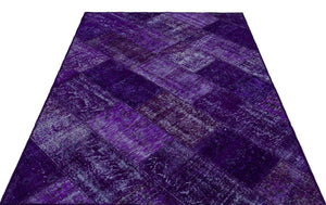 Apex Patchwork Unique Purple 26292 160 x 230 cm
