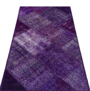 Apex Patchwork Unique Mor 31381 80 x 150 cm
