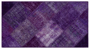 Apex Patchwork Unique Mor 31381 80 x 150 cm