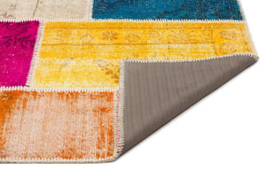 Apex Patchwork Unique Multi Naturel 20211 306 x 366 cm