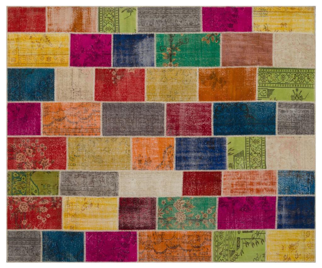Apex Patchwork Unique Multi Naturel 20211 306 x 366 cm