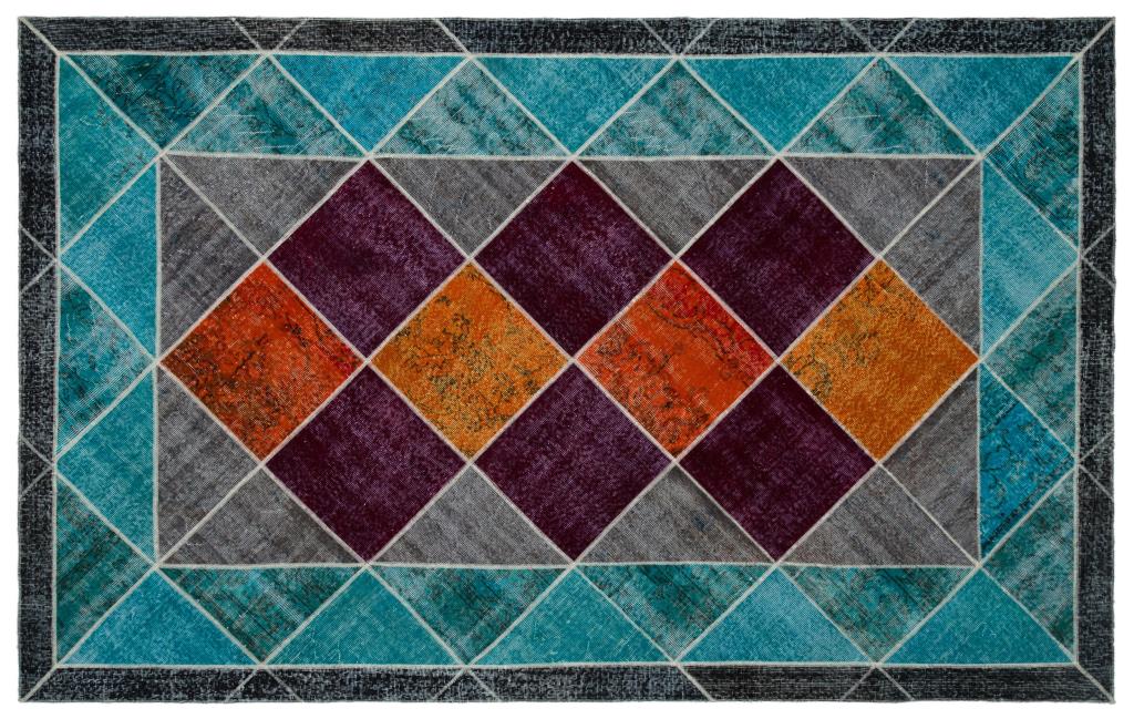 Apex Patchwork Unique Multi Naturel 20471 193 x 311 cm