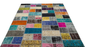 Apex Patchwork Unique Multi Naturel 20561 172 x 242 cm