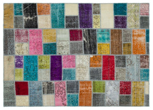 Apex Patchwork Unique Multi Naturel 20569 170 x 238 cm