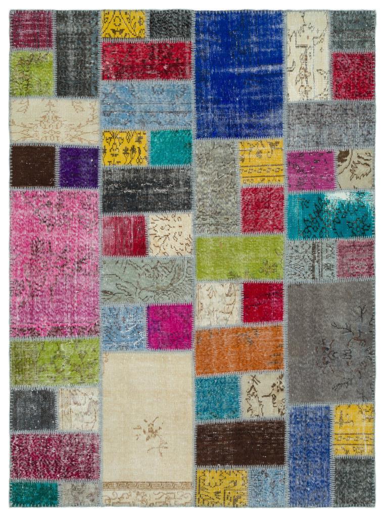 Apex Patchwork Unique Multi Naturel 20643 171 x 232 cm