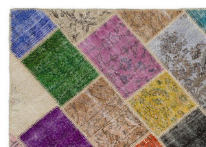 Apex Patchwork Unique Multi Naturel 21009 163 x 228 cm