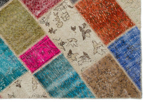 Apex Patchwork Unique Multi Naturel 21009 163 x 228 cm