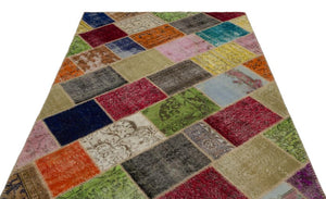 Apex Patchwork Unique Multi Naturel 21613 160 x 233 cm