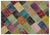 Apex Patchwork Unique Multi Naturel 21643 160 x 233 cm