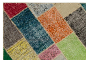 Apex Patchwork Unique Multi Naturel 21655 160 x 233 cm