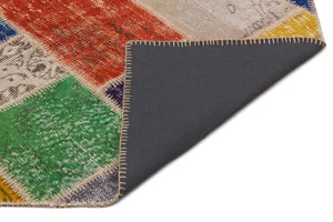 Apex Patchwork Unique Multi Naturel 21671 160 x 233 cm