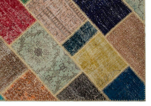 Apex Patchwork Unique Multi Naturel 21673 160 x 233 cm